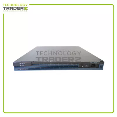 $46.99 • Buy Cisco 2901/K9 V03 Series 2900 Integrated Services Router W/ 1x 256MB Flash Card