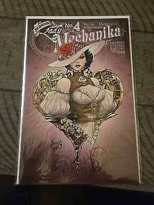 Lady Mechanika (Benitez Productions) #4 (2015) Valentine Cover 1/1000 Signed  • $49.95