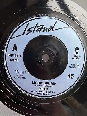 MILLIE MY BOY LOLLIPOP /OH HENRY VINYL SINGLE Island 1964 Mono VG+ • £8.99