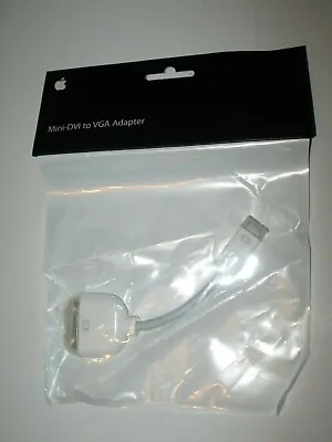 Apple Mini DVI To VGA Display Adapter M9320G/A  IMac Macbook Macbook Pro • $8.99