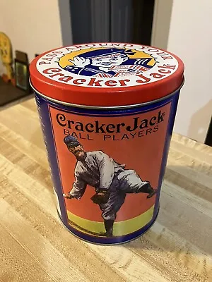 Vintage Cracker Jack Series 3 Collector's Tin 8 Inch Tall 1992 Baseball USA • $20