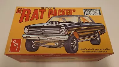 Amt 1965 Chevrolet Nova Funny Car Started - 1/25 Scale Model Kit Collection Lot • £29.95