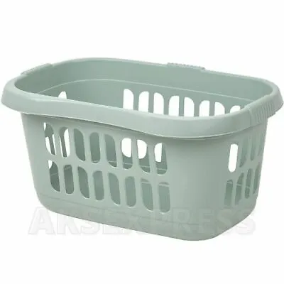 Siege Silver Casa Hipster Laundry Basket Wham Washing Cleaning Clothe StorageBin • £11.99