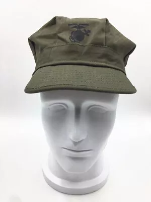 Ww2 Us Hbt Usmc Pacific Camouflage Gree  Marine Corps Cap Hat • $22.99