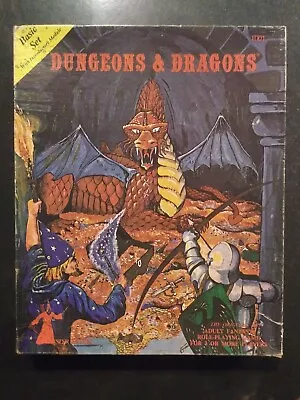 Vintage D&D Dungeons & Dragons Box Set With Basic And Expert Rules • $79.99