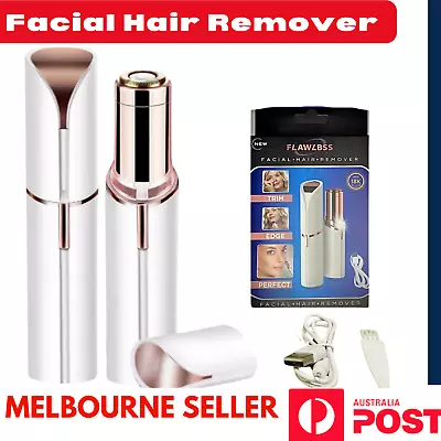 Women Flawless Finishing Touch Painless Face Facial Hair Remover With Package AU • $20.33