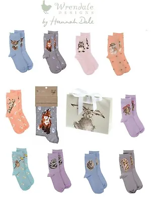 £7.99 • Buy Wrendale Designs Bamboo Socks With Gift Bag - Assorted  Designs