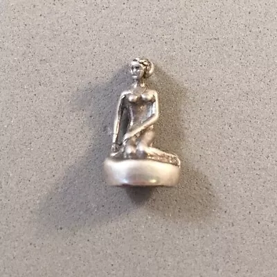 VINTAGE Sterling Silver LITTLE MERMAID CHARM Copenhagen Denmark 925 VT27 • $13.50