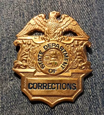 Obsolete Vintage Retired California Department Of Corrections Officer • $49