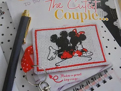 Disney Cross Stitch Chart #46 Mickey And Minnie Mouse • £1