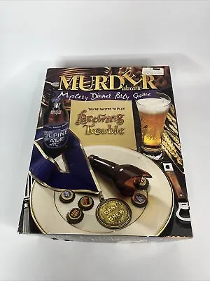 VTG 1998 Brewing Trouble Murder A La Carte Mystery Dinner Party Game HTF • $18.99