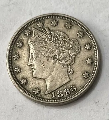 $4.99 • Buy US  Coin - 1883P  Liberty V Nickel - No Cents -High Grade