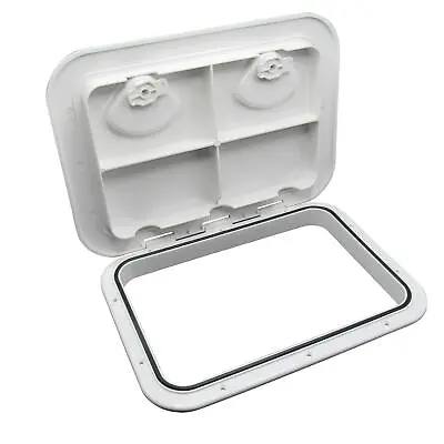 £34.99 • Buy Boat Deck Inspection Hatch 315MM X 440MM  (Plastic Hinged Access Panel Cover)