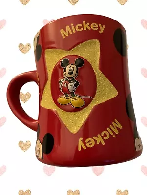 Disney Theme Parks Original Mickey Mouse Coffee Tea Mug Cup Quality High • $5.99