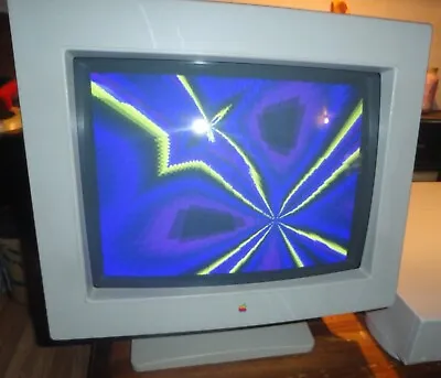 Vintage Apple Macintosh Computer M1787 Color Plus 14 Inch Monitor Only 14  • $120