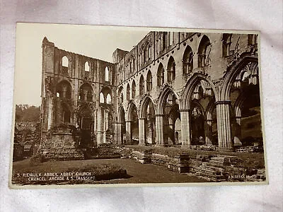 £0.50 • Buy Vintage Postcard S. Rievaulx Abbey, Abbey Church. H. M. Office Of Wo