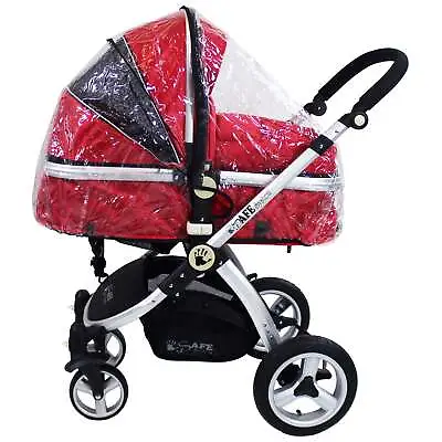 Rain Cover For Mamas & Papas Ocarro Pram Stroller Carrycot Mode • £20.95