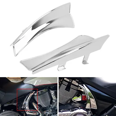 Saddle Heat Shield Air Deflectors For Victory Cross Country Tour & Magnum 01-07 • $20.99