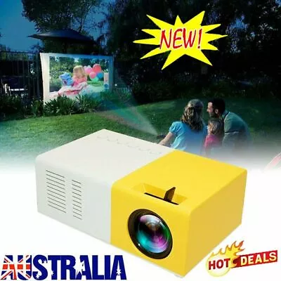 AU Mini Pocket LED Home Cinema Projector HD 1080P Portable Cinema HDMI USB IW • $44.61