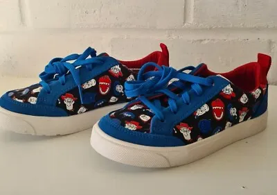 £22 • Buy Clarks Toy Story Boys Howdy Blue Shoes Trainers Size 10 1/2 G RRP £34