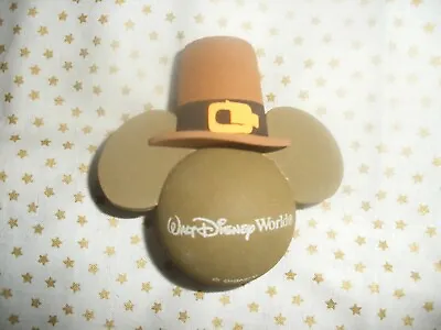 Disneyworld Pilgrim Hat Mickey Mouse Thanksgiving Antenna Ball Topper New • $12.99