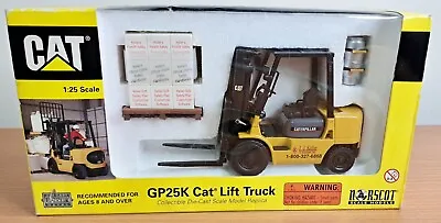 Norscott 1:25 Scale CAT Lift Truck With Pallet GP25K JJ Keller • $50