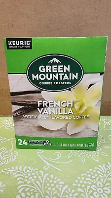 $19.99 • Buy GREEN MOUNTAIN FRENCH VANILLA 24 KEURIG K-CUP PODS Exp 2/2023 NEW
