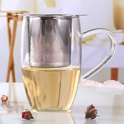 Tea Leaves Strainer Large Capacity Multi-use Stainless Steel Tea Infuser Gift • $8.80