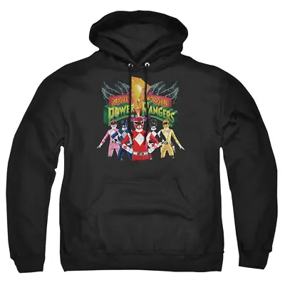 Mighty Morphin Power Rangers  Unite  Pullover Hoodie Sweatshirt Or  Long Slv • $35.29