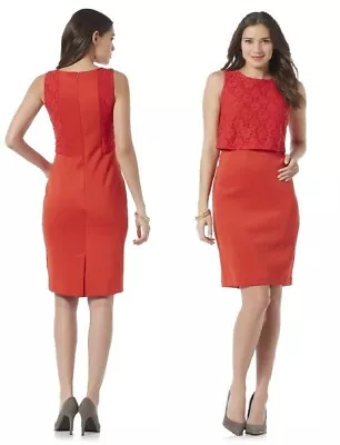 Metaphor Women's Dress Mars Red Size L NEW • $16.99