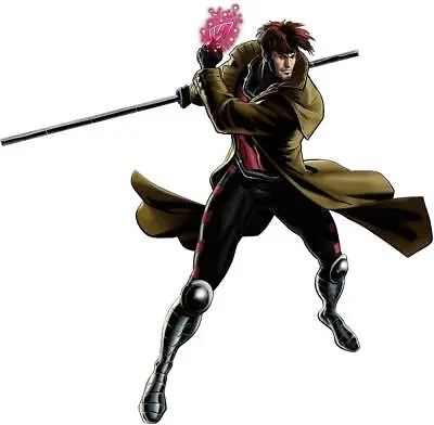 GAMBIT X-men Decal Removable WALL STICKER DIY Decor Art Marvel Xmen Comics • $29.24