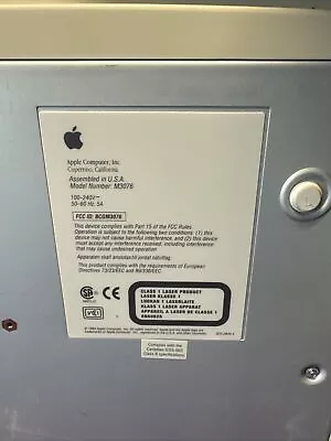 Vintage Macintosh Performa 630CD M3076 Untested/For Parts Or Repair • $99.99