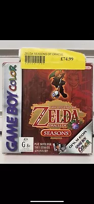 Legend Of Zelda: Oracle Of Seasons (Game Boy Color 2001) • £70