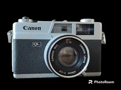 Canon QL17 Silver RangeFinder 45mm Film Camera Vintage Japan　1960s • £85.90