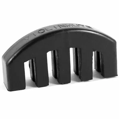 Music Acoustic Electric String Centre Ultra Rubber 4/4 Violin Mute Black • $8.40