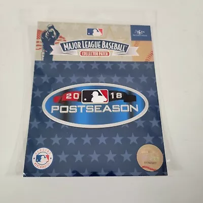 2018 Postseason MLB Logo Jersey Sleeve Patch Licensed Baseball Collector Patch  • $10