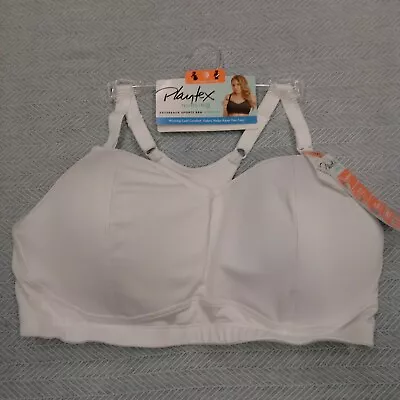 Playtex Nursing Bra 42 B C D 40 DD Racerback Sports Wirefree Bras White  • $14.99