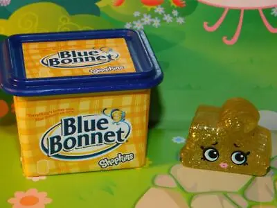 Shopkins Real Littles Glitter Brand New Blue Bonnet Butter RL-30 Mary Lou Blue • $2.89