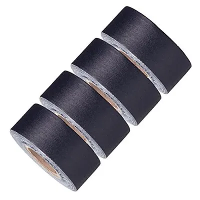 Mini Tape Rolls 1-Inch X 8-yards (Pack Of 4) Black Heavy Duty Strong Tough Co • $27.93