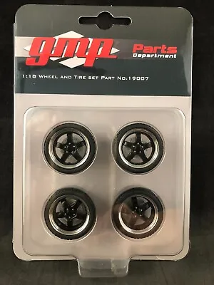 GMP 1:18 Scale 5-Spoke Pro Touring Wheel & Tire Pack 19007 New & Ships Free • $24