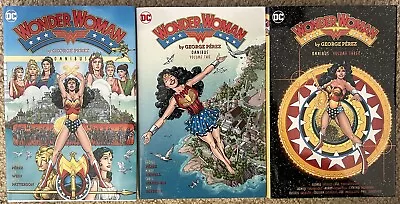 DC Omnibus Lot: Wonder Woman By George Perez Omnibus Vol. 1-3. • $350