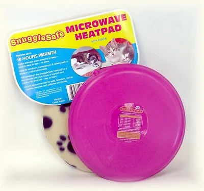 Snugglesafe Microwave Heatpad Keeps Pets Cosyhumankittenpuppycat  • £16.35