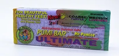 Mr. Pumice Ultimate Pumi Bar (6 Pack): 2-in-1 Callus Remover For Smooth Feet And • $17.95