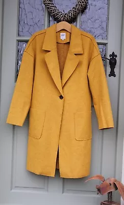 ONLY Stunning Mustard Coat Size M / UK 12 • £25