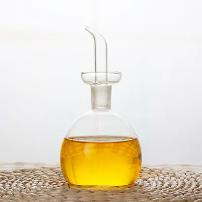 200 Ml Seasoning Container Olive Oil Pourer Vinegar Cruet Dispenser Decanter • £13.54