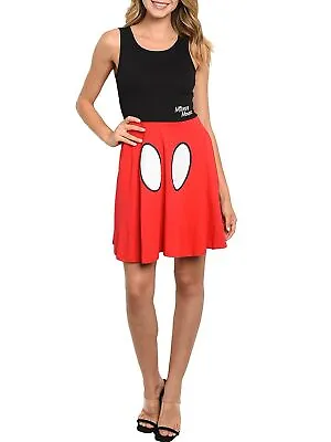 Disney Women Juniors Mickey Mouse Skater Tank Dress Costume • $24.99