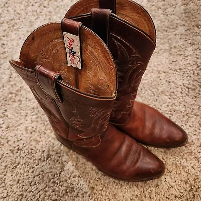 Vintage Tony Lama 2841 Men's Leather Cowboy Western Boots 11B • $64.90