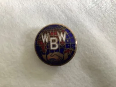 International Labour Union (Nicknamed Wobblies) W B W Enamel Badge • £15