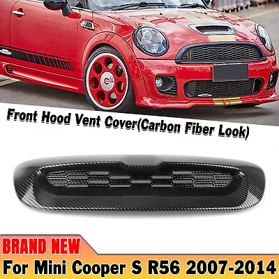 HOOD SCOOP For 2007-2013 MINI R57 R58 R56 R55 R59 COOPER S Air Intake Vent • $55.31