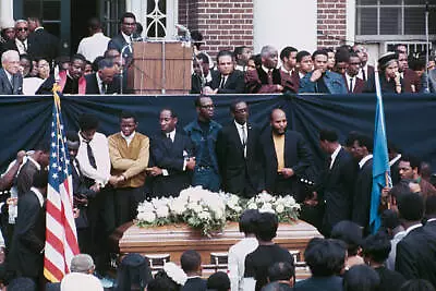 Jesse Jackson At Funeral Of Martin Luther King 1968 • $5.83